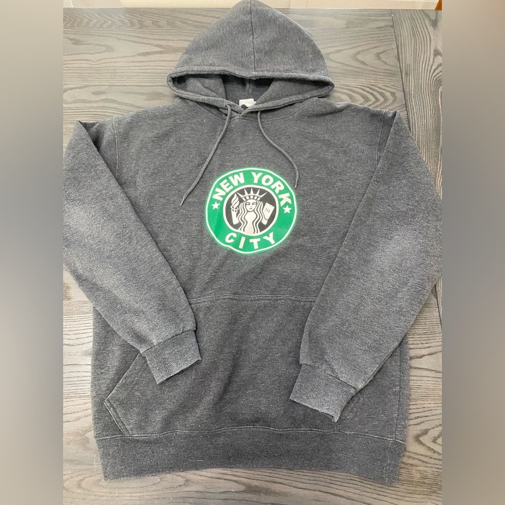 Gray hoodie